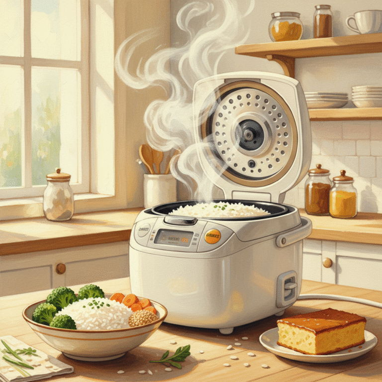 Ryżowar Sencor SRM 0670WH – sprytny sprzymierzeniec w kuchni dla miłośników zdrowych dań