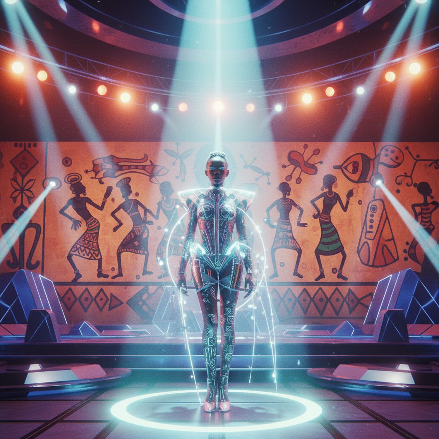 AI Generated Image - Muzyka Afrofuturyzm - Trendy i Nowości