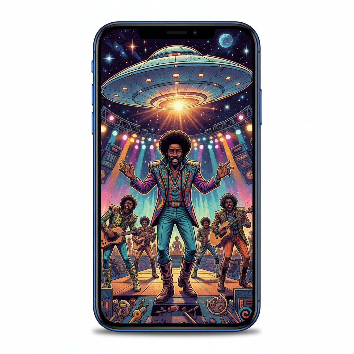 AI Generated Image - Muzyka Afrofuturyzm - Trendy i Nowości