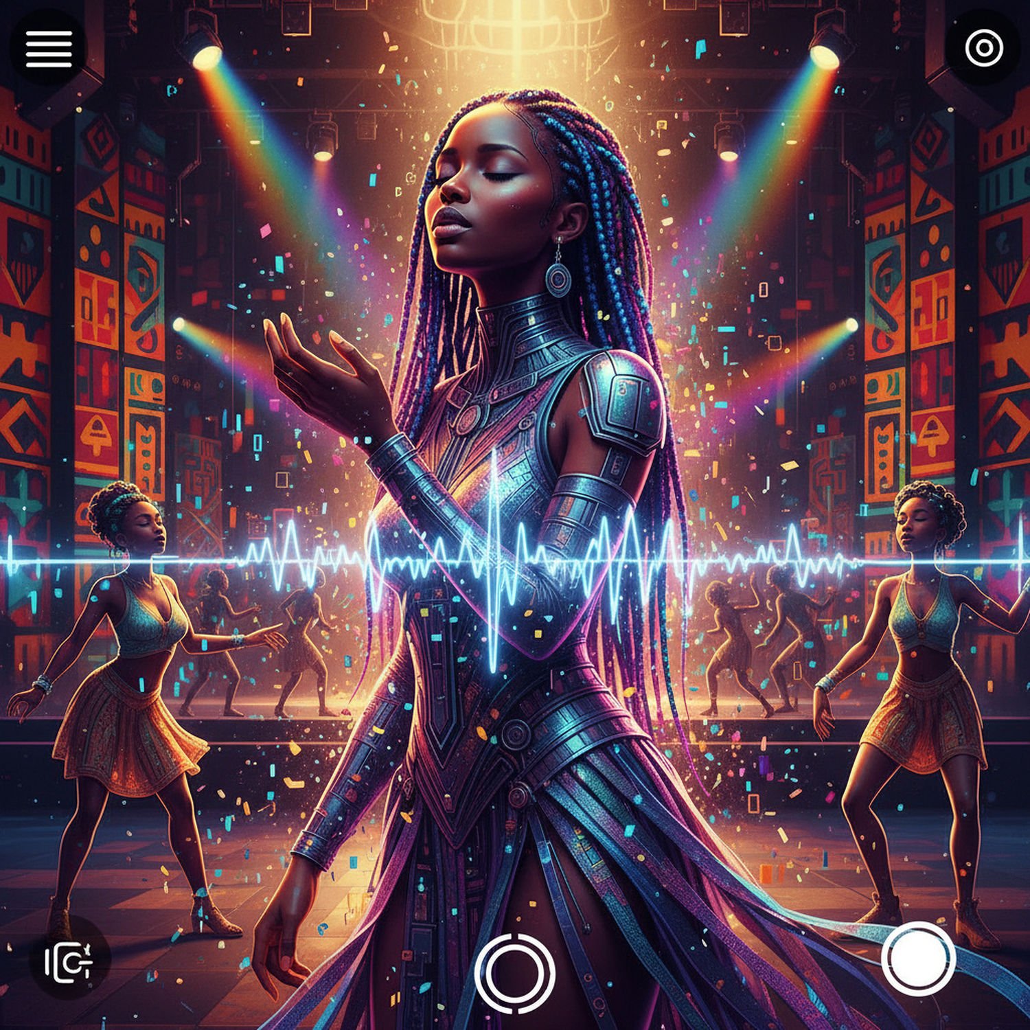 AI Generated Image - Muzyka Afrofuturyzm - Trendy i Nowości