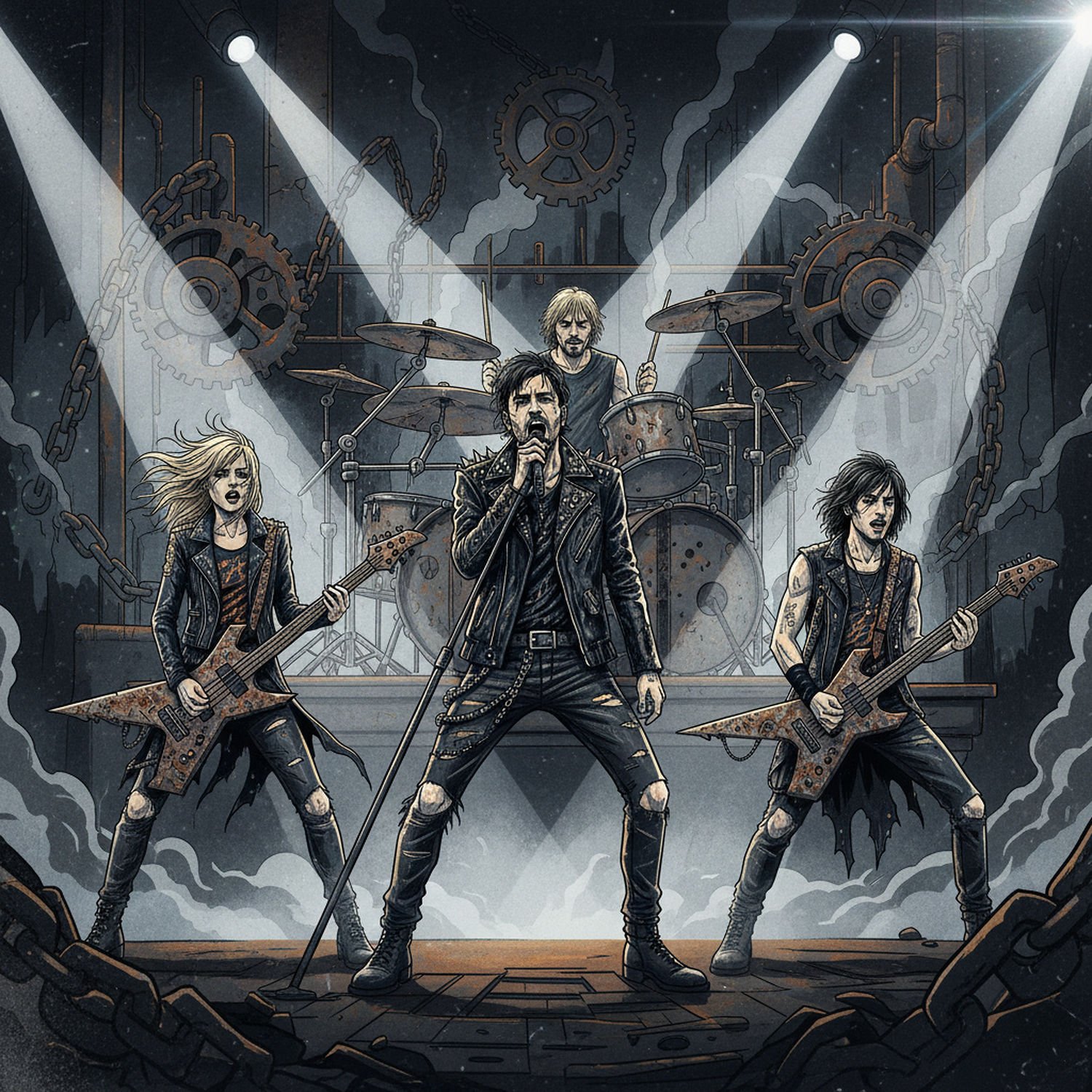 AI Generated Image - Rock i Metal - Trendy i Nowości