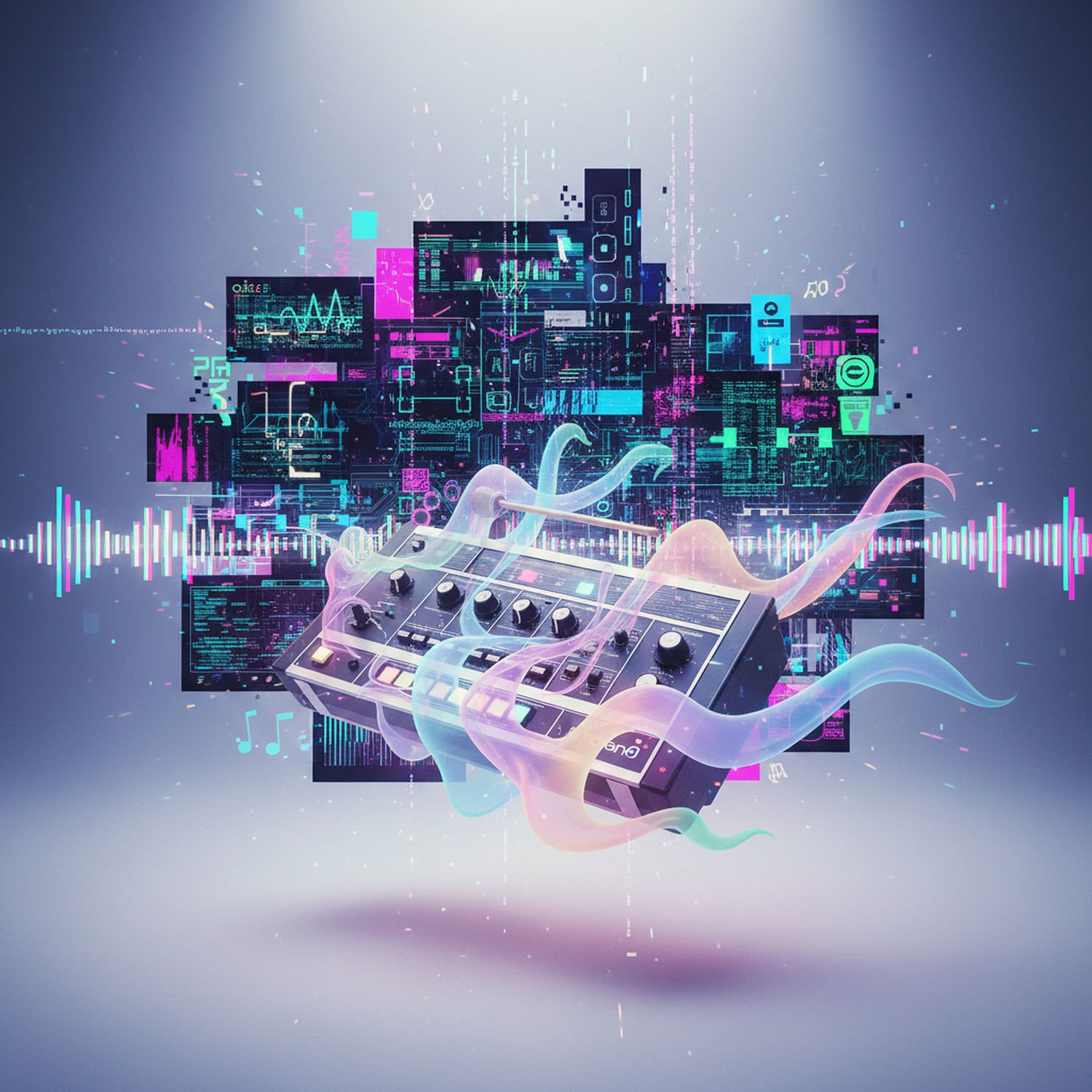AI Generated Image - Muzyka PluggnB - Trendy i Nowości