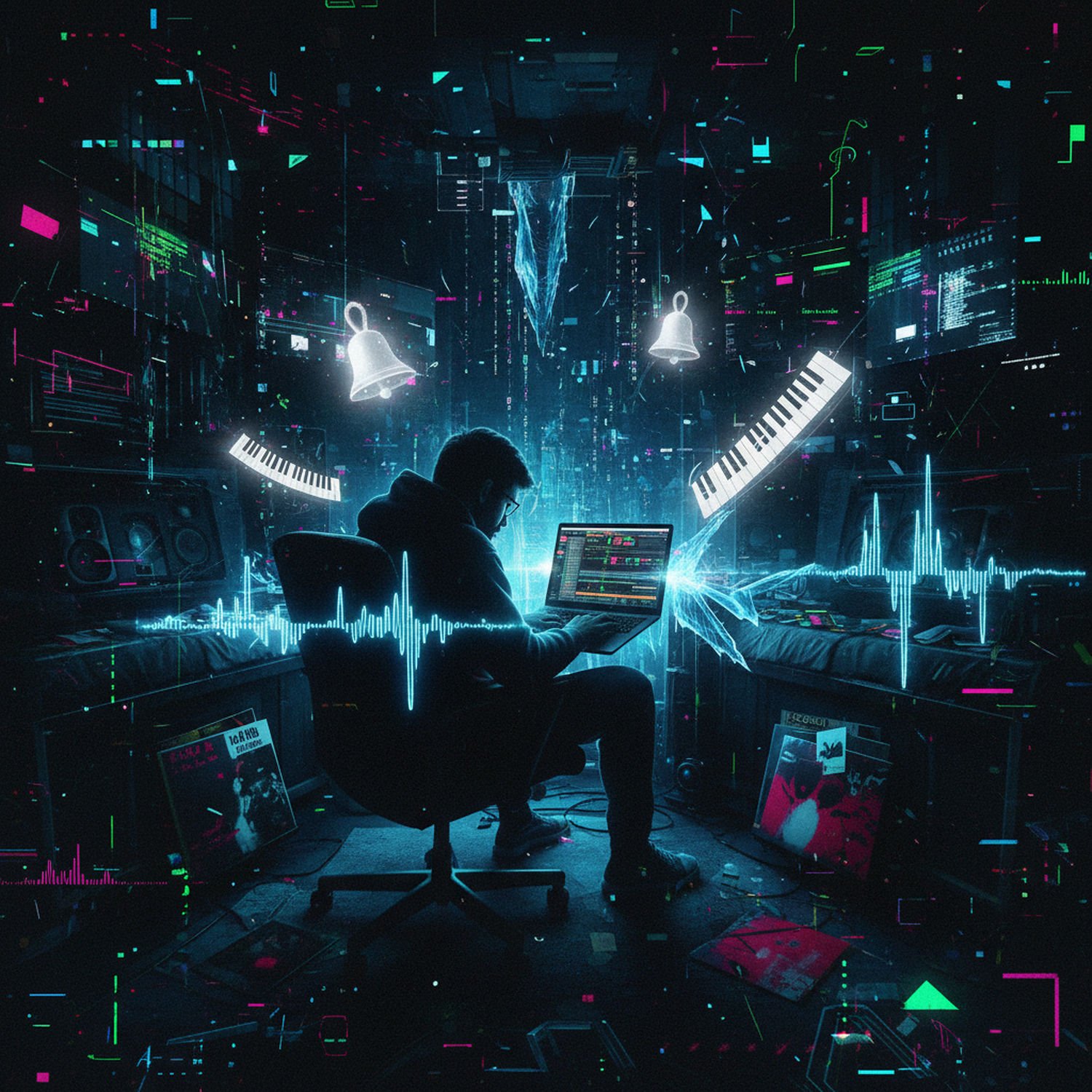 AI Generated Image - Muzyka PluggnB - Trendy i Nowości