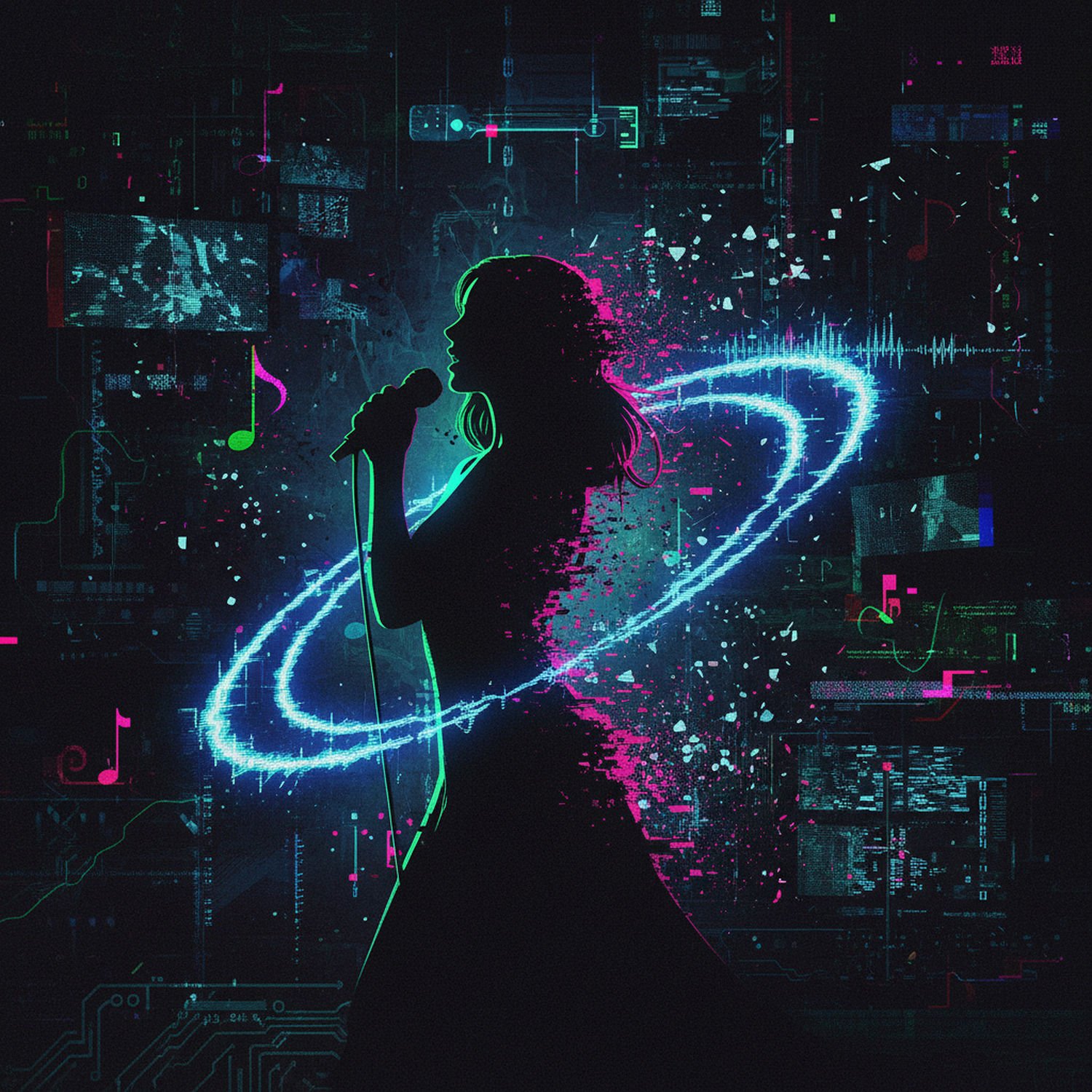 AI Generated Image - Muzyka PluggnB - Trendy i Nowości