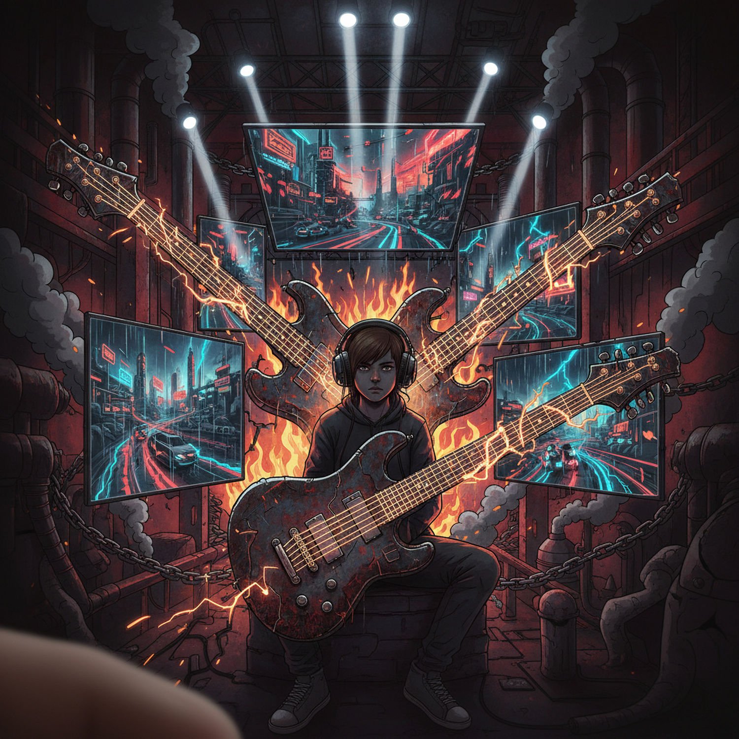AI Generated Image - Rock i Metal - Trendy i Nowości