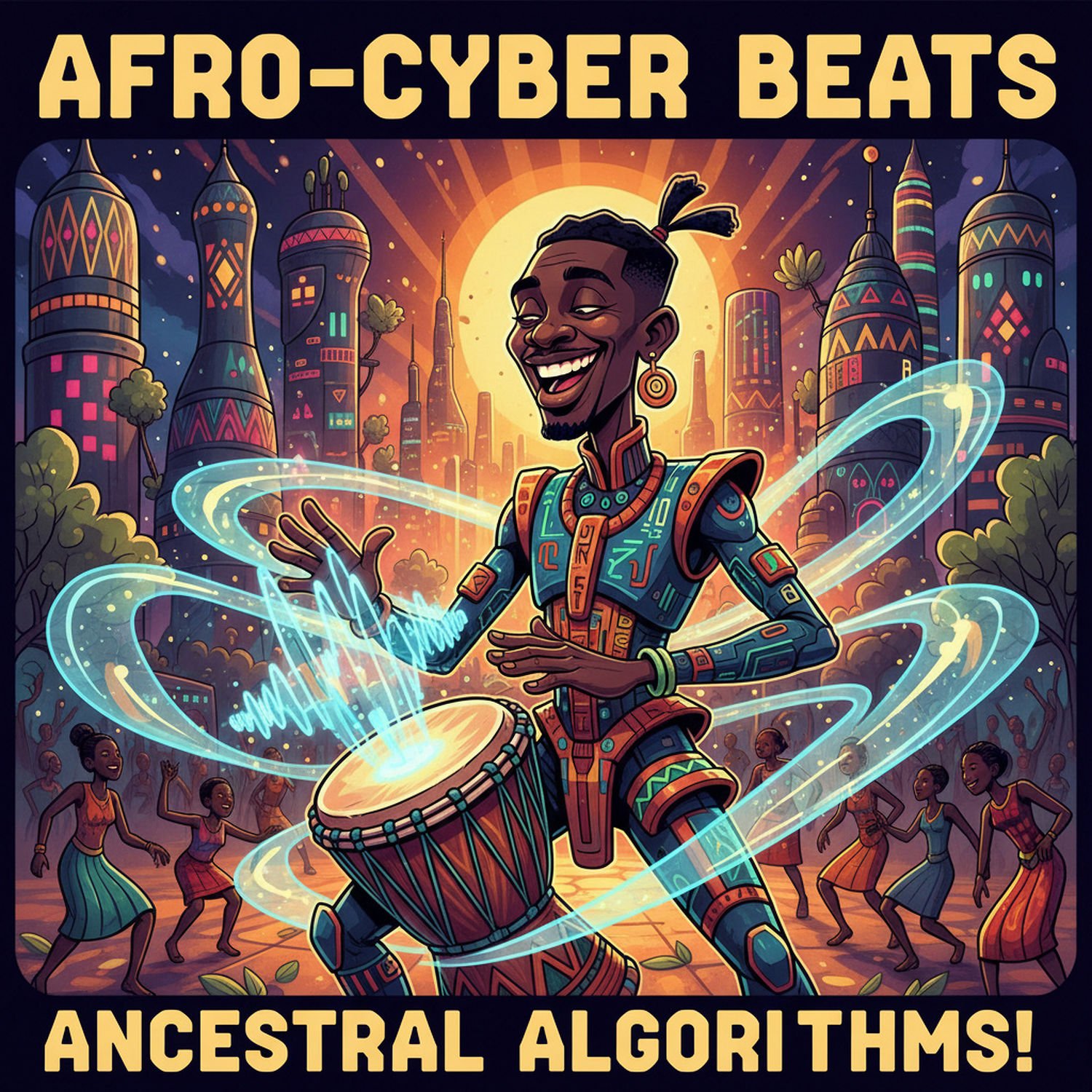 AI Generated Image - Muzyka Afrofuturyzm - Trendy i Nowości