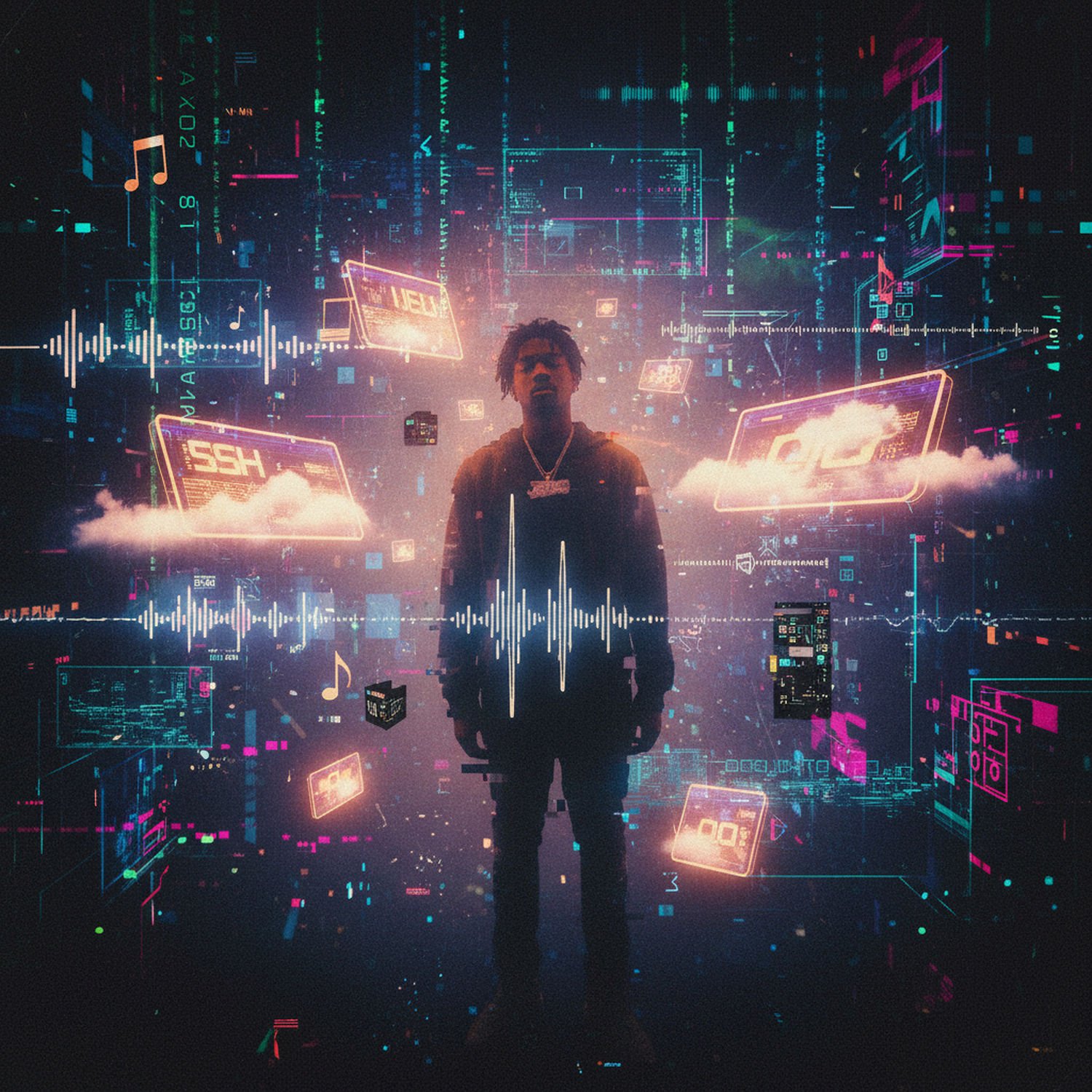 AI Generated Image - Muzyka PluggnB - Trendy i Nowości
