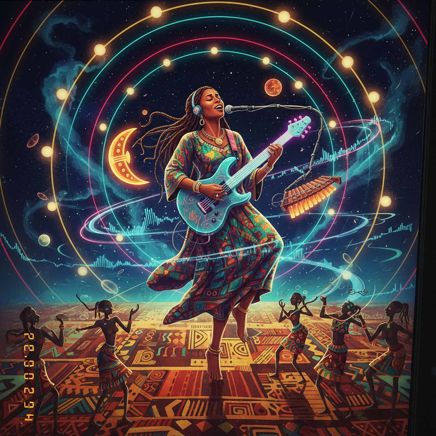 AI Generated Image - Muzyka Afrofuturyzm - Trendy i Nowości