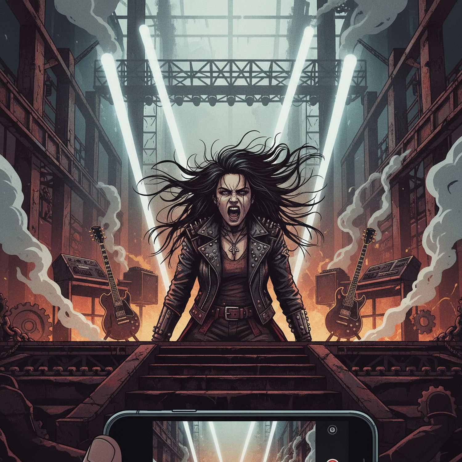 AI Generated Image - Rock i Metal - Trendy i Nowości