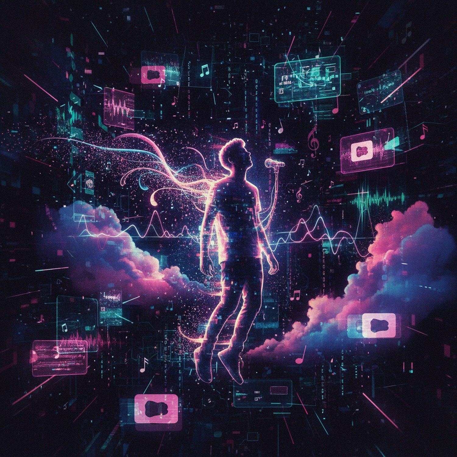 AI Generated Image - Muzyka PluggnB - Trendy i Nowości