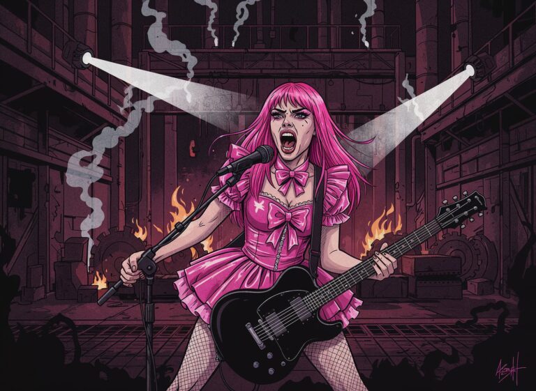 Scene Queen i narodziny bimmcore – różowy bunt w świecie metalu